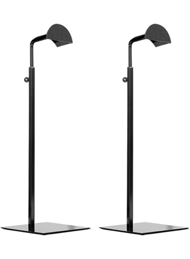 The Bros 2 Pcs Bag Display Stand，Purse Display Stands Stainless Steel Adjustable Height Handbag Display Holder for Home Store Boutique Counter (BLACK) - Image 1