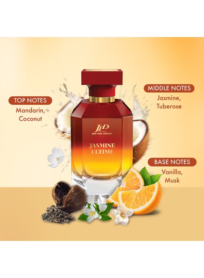 Jean Paul Dupont Oud & Jasmine Perfume Combo - Oud Supreme EDP Unisex 100ml + Jasmine Ultime EDP Unisex 100ml | Long-Lasting Fragrance - Image 2