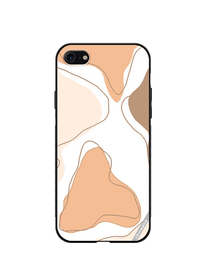 VR CREATIVE Protective Case Cover For Apple iPhone SE (2022) Layers Design Multicolour - Image 1