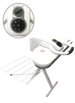 homix Automatic Countertop Steam Press 1600W SP-810AL-126 White  - Image 3