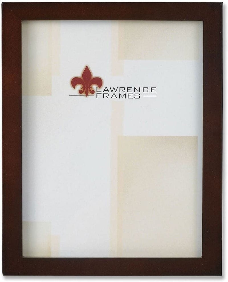 Lawrence Frames 755945 Espresso Wood Picture Frame 4 by 5Inch Dark Walnut