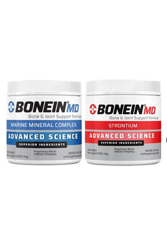 bonein BONEIN® MD Bone & Joint Support, Bio-Available Red Algae Based Calcium & Strontium Dietary Supplement with Trace Minerals  - Image 1