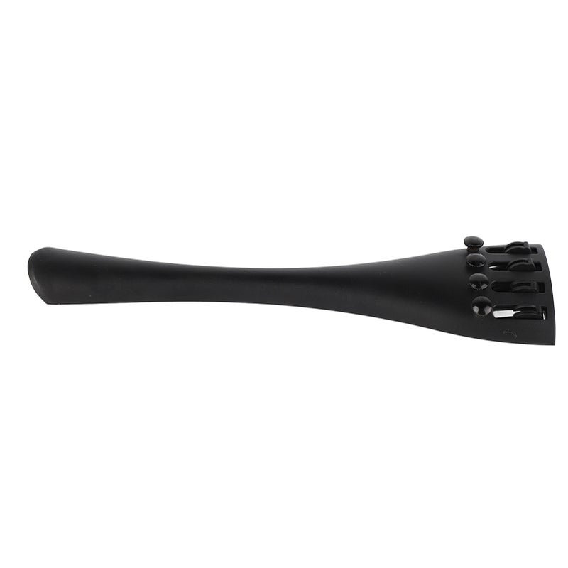 4/4 Cello Tailpiece Carbon Fiber With 4 Tuners - Friction & Corrosion Resistant Standard Size Replacement Part for 4/4 Cello Players - Image 5