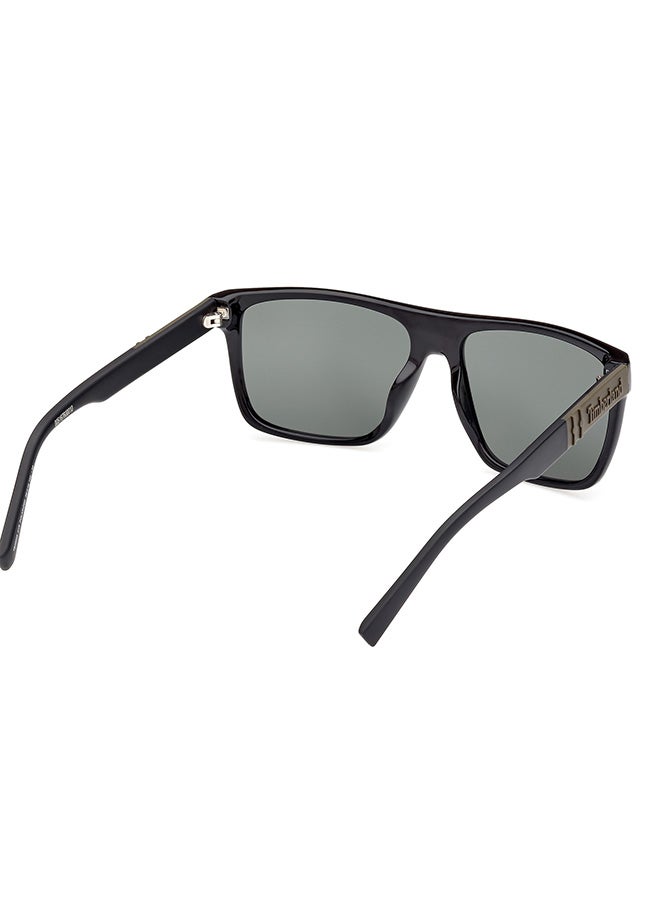 Timberland Men's Polarized Square Sunglasses - TB0000501R59 - Lens Size: 59 Mm - Image 5