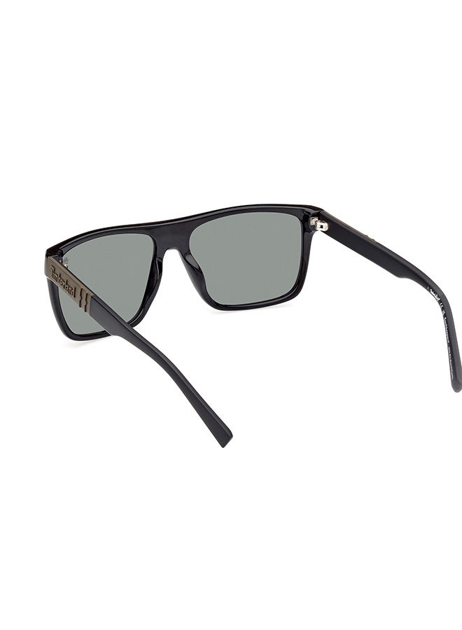 Timberland Men's Polarized Square Sunglasses - TB0000501R59 - Lens Size: 59 Mm - Image 3