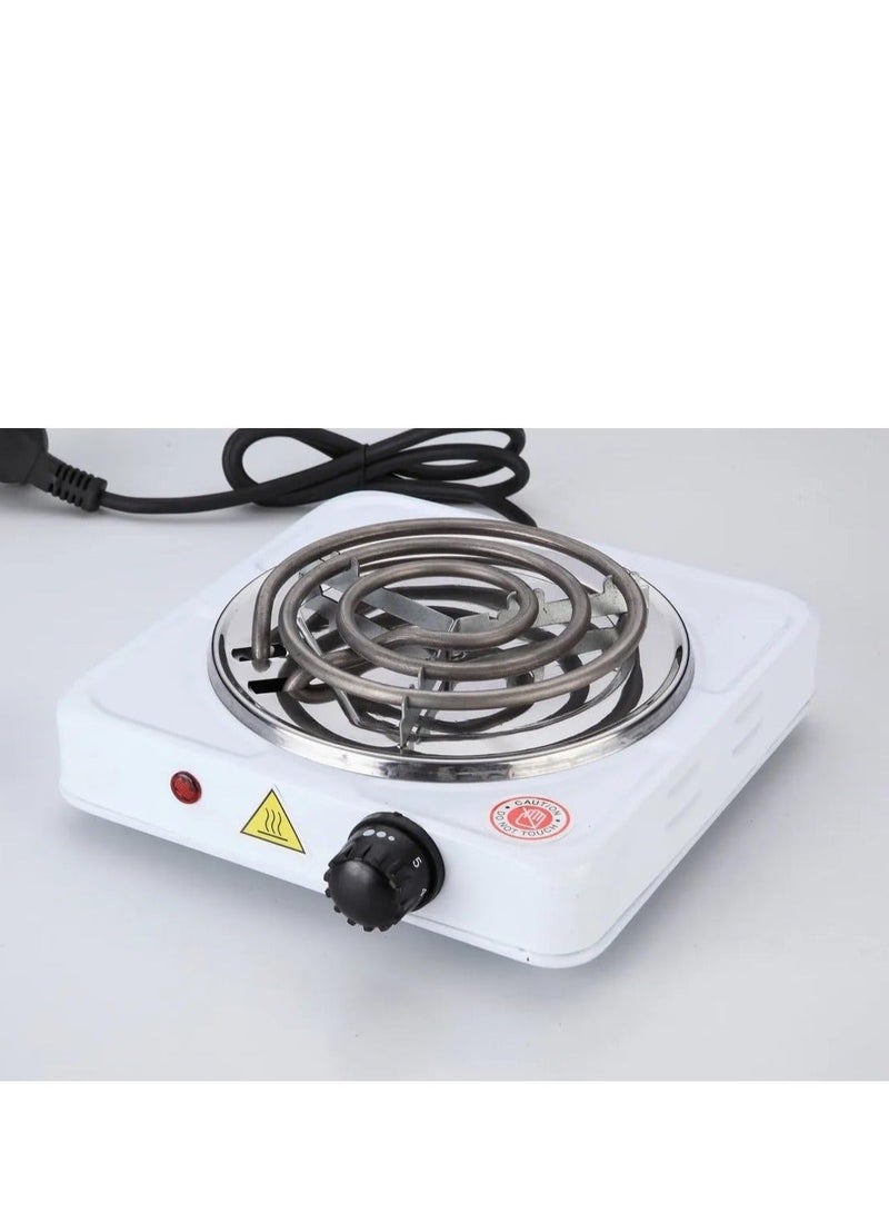 Home Master HM-100 Single Burner Electric Spiral Hot Plate, 5 Heat Levels, Suitable for Cooking and Heating - Image 3