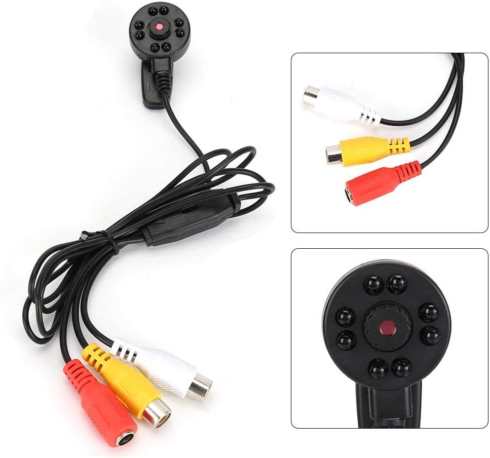klarako Klarako Camera With Infrared Lamp 1 Cctv 8 Lights Security Camera With Audio And Video Surveillance