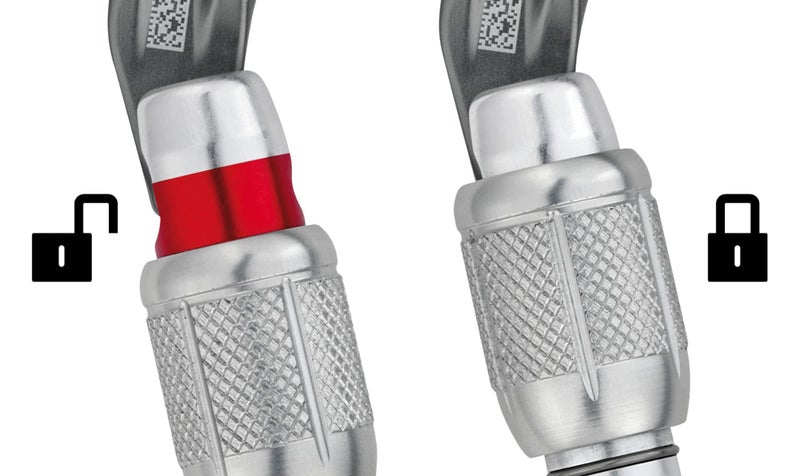 PETZL, William, Locking Carabiner for Belaying, Black, Screw-Lock - Image 4