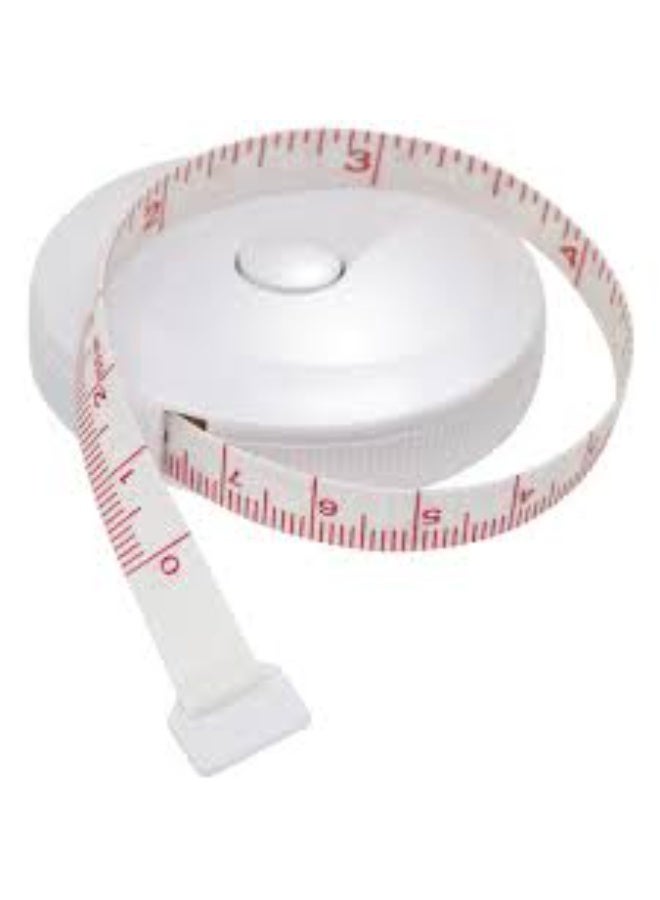 Retractable Round Tape, Flexible Tool for Sewing, Tailoring and Body Sizing - Image 3