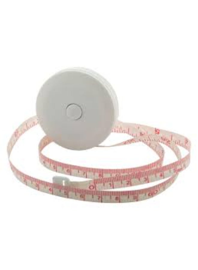 Retractable Round Tape, Flexible Tool for Sewing, Tailoring and Body Sizing - Image 2