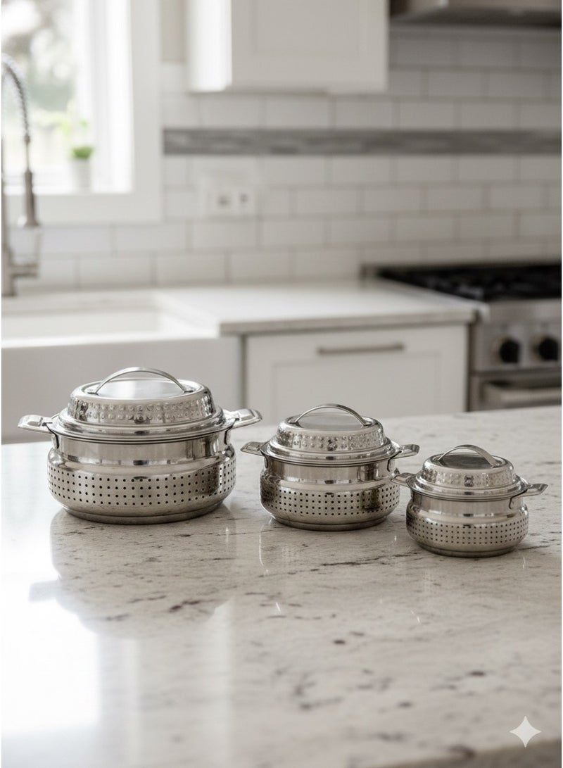 MARS Q 3000/2000/1000ml Food Container Set - Image 1