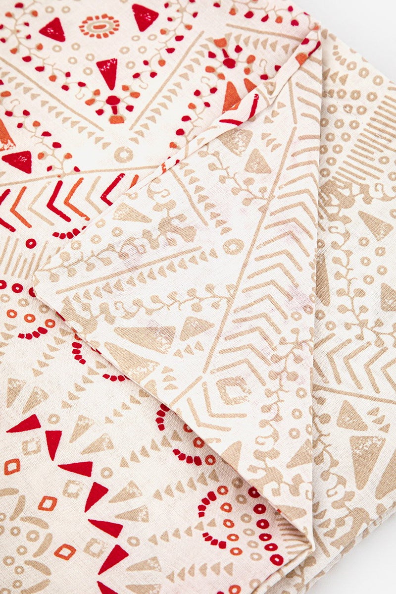 Tchibo Reinforced Bedding Standard Size 135 x 200 cm, White Combo - Image 3