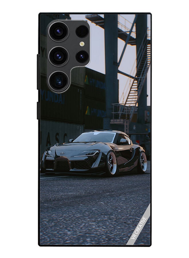 VR CREATIVE غطاء حماية لهاتف سامسونج جالاكسي S23 ألترا 5G بتصميم تويوتا 86 متعدد الألوان - Image 1