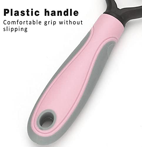 RUPAKADA Pets Fur Knot Cutter Professional Grooming Hair Removing Brush for Dogs and Cats, De-matting Comb with 2 Sided Professional Grooming Rake - Image 2