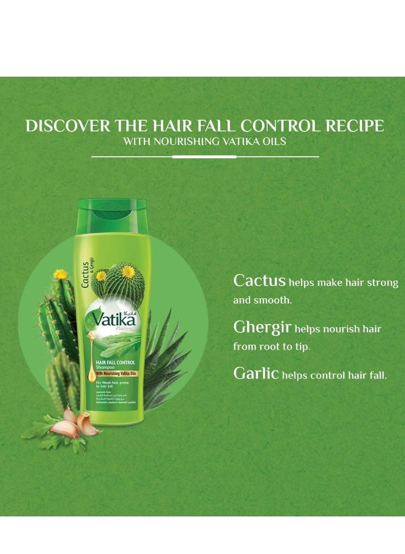 Vatika Shampoo For Hair Fall Control 200 ml - Image 3