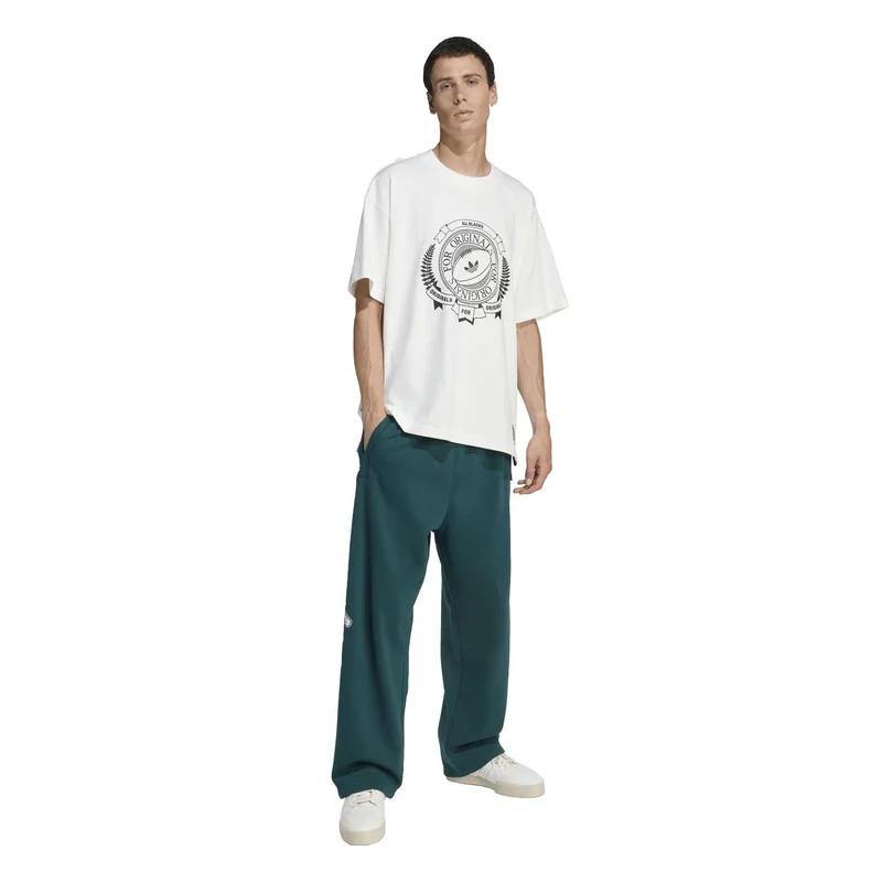 Adidas Originals CWHITE ADIDAS ORIGINALS & ALL BLACKS LOOSE GRAPHIC SS T-Shirt for Men | Best Price UAE