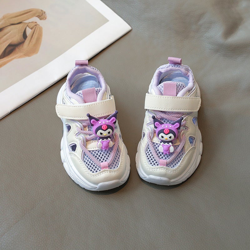 Boys Shoes Sneaker Breathable Mesh 2025 Children'S Middle And Big Children Girls Casual Torre Shoes Spring - Image 1