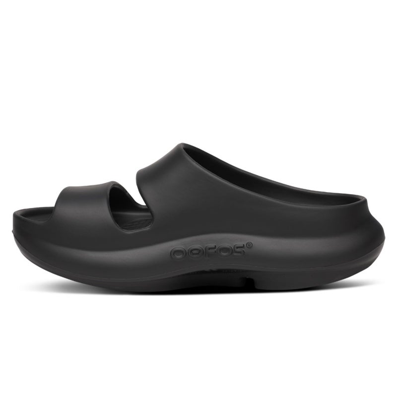 OOFOS Unisex Ooyea Black Mens 8 Women 10 Medium - Image 5