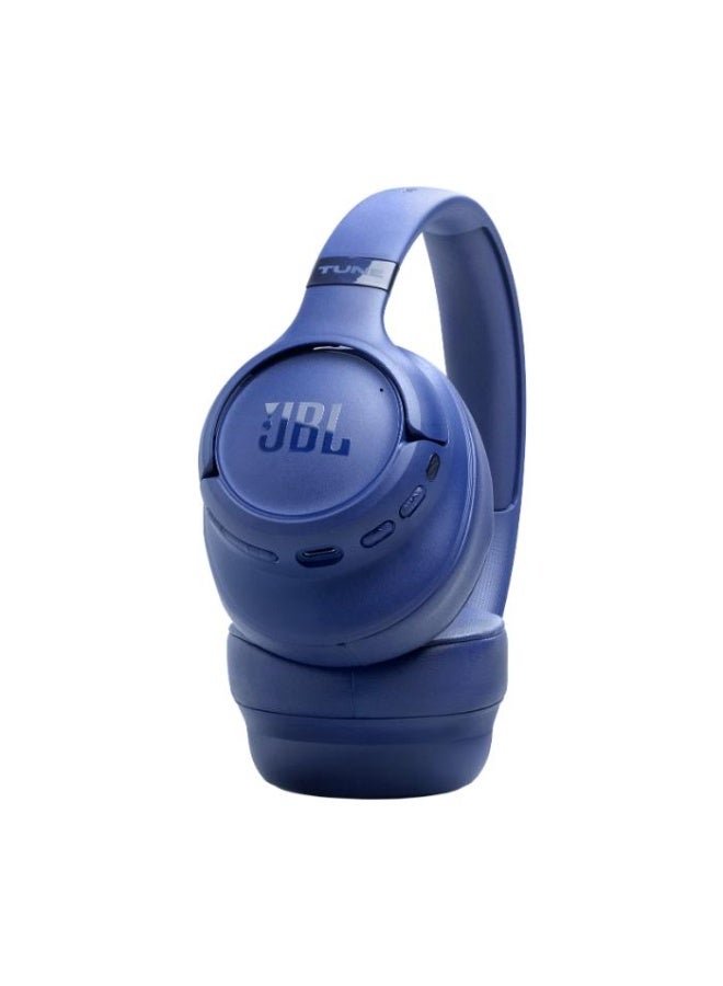 JBL Tune 780NC Wireless Over-Ear Adaptive Noise Cancelling Headphones with Hi-Res JBL Pure Bass & Spatial Sound, 76H Battery Life, 2-Mic Calls, Bluetooth 6.0, App Support – Blue (JBLT780NCBLU) blue - Image 5