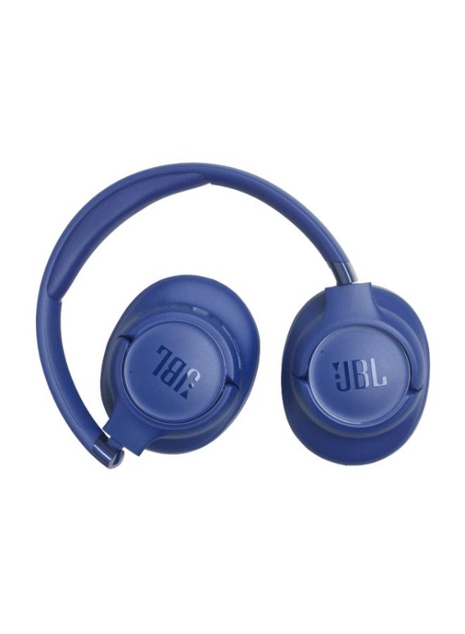JBL Tune 780NC Wireless Over-Ear Adaptive Noise Cancelling Headphones with Hi-Res JBL Pure Bass & Spatial Sound, 76H Battery Life, 2-Mic Calls, Bluetooth 6.0, App Support – Blue (JBLT780NCBLU) blue - Image 3