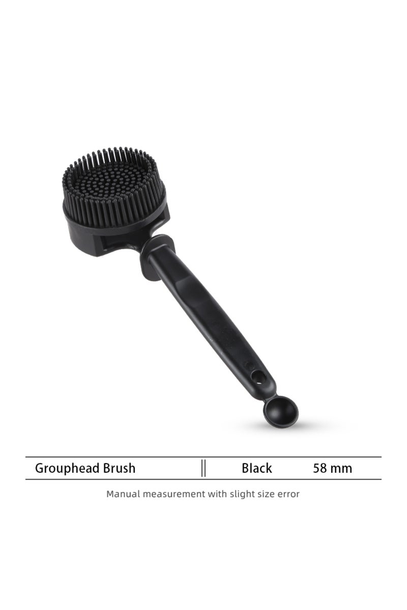 58mm 51mm 58mm Espresso Machine Cleaning Brush Tool Silicone Cleaning Bristle Tools