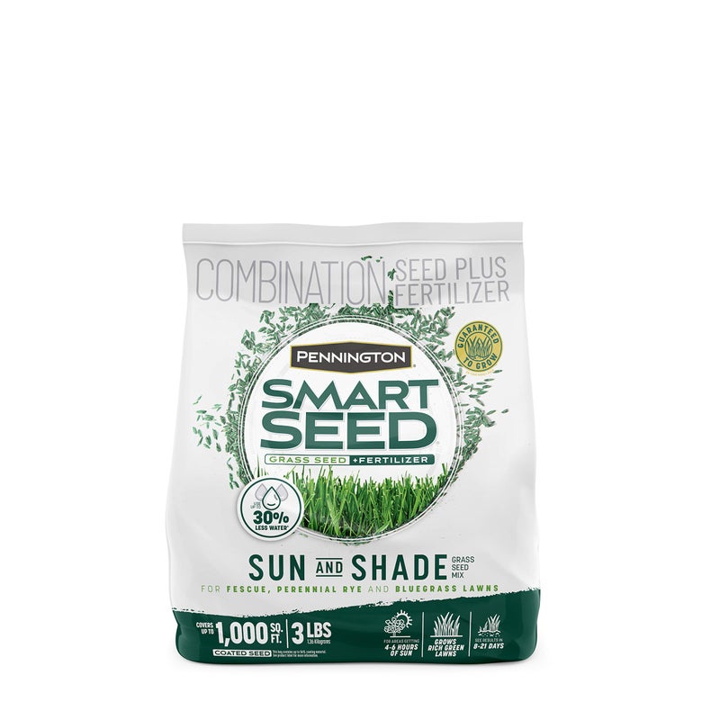Pennington Smart Seed Sun and Shade Grass Mix 3 lb - Image 1