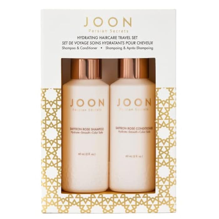 JOON Hydrating Haircare Travel Set - 2oz Shampoo and Conditioner Kit - Image 1