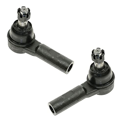 TRQ Front Outer Tie Rod Set Compatible with 2006-2010 Dodge Ram 1500 2011-2012 Ram 1500 - Image 1