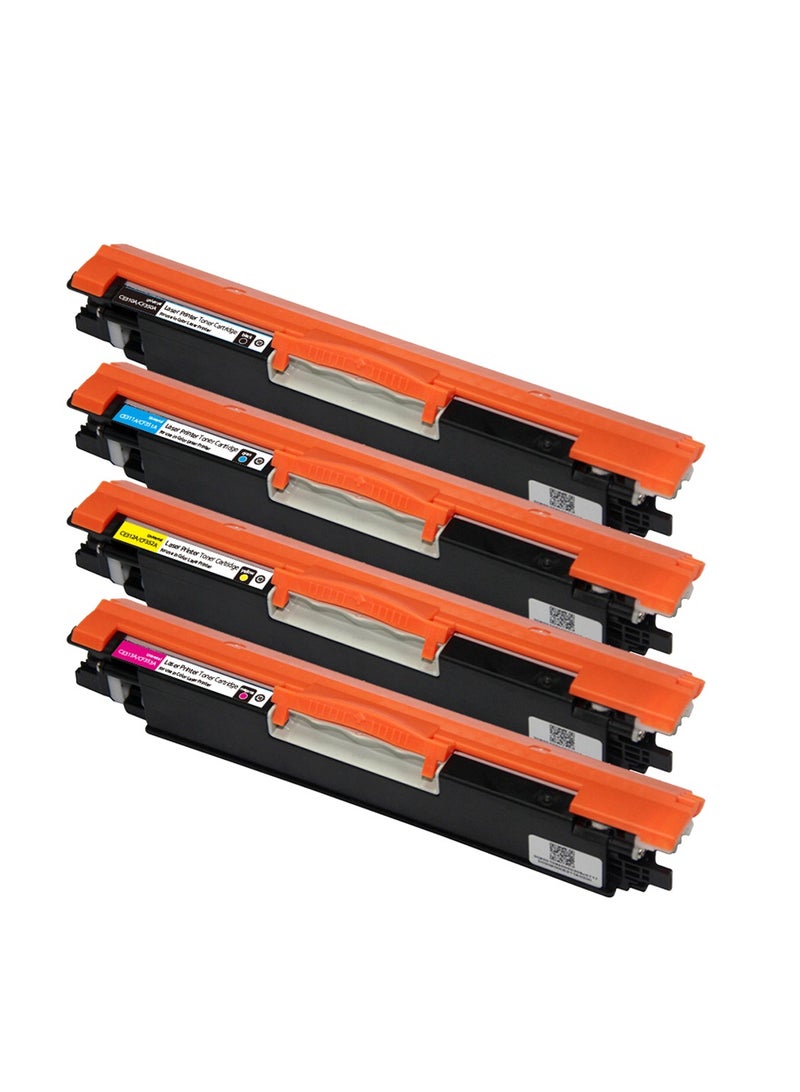 ASTA 130A CF350A CF351A CF352A CF353A Toner Compatible For HP Color LaserJet Pro M177FW MFP M176 M177 Printer CF 350 351 352 353 130 A High Yield Replacement Consumable Office Printing - Image 2