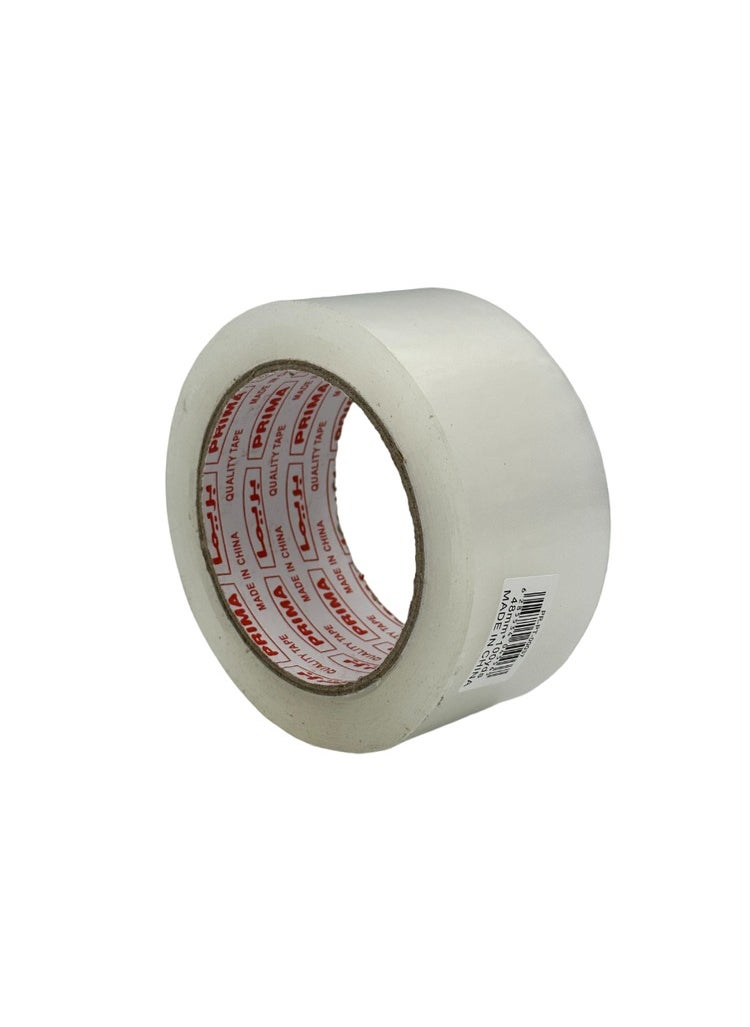 PRIMA - Pack Of 3 Piece Packaging Tape Clear 48mm Width And 100 Yards Long Each - Image 1