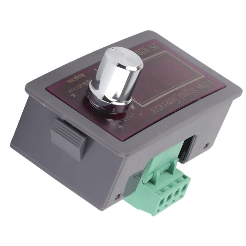 4 20mA Generator, High Accuracy Current Voltage Generator with AMP Volt Display for PLC Panel LED Testing Value Adjusting Analog Simulator - Image 4