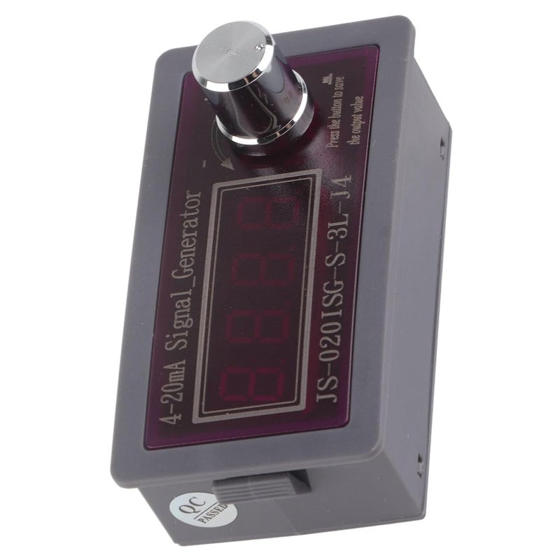 4 20mA Generator, High Accuracy Current Voltage Generator with AMP Volt Display for PLC Panel LED Testing Value Adjusting Analog Simulator - Image 2
