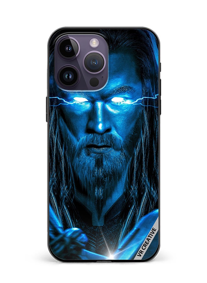 VR CREATIVE Protective Case Cover For Apple iPhone 16 Pro Thor Design Multicolour - Image 1