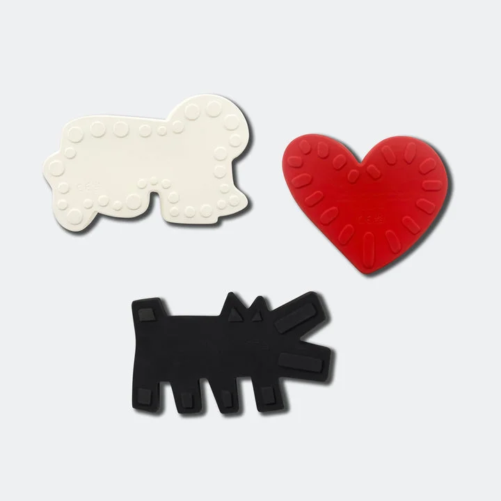 Etta Loves Keith Haring Bath Toys - Natural Rubber