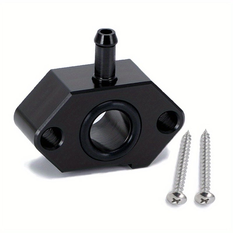 1 Piece Aluminum Boost Sensor Adaptor Kit Black For Audi Vw Skoda 1.2 1.4 1.6 1.9 2.0 Engines Compatible Car Part With Installation Screws And O Ring - Image 5