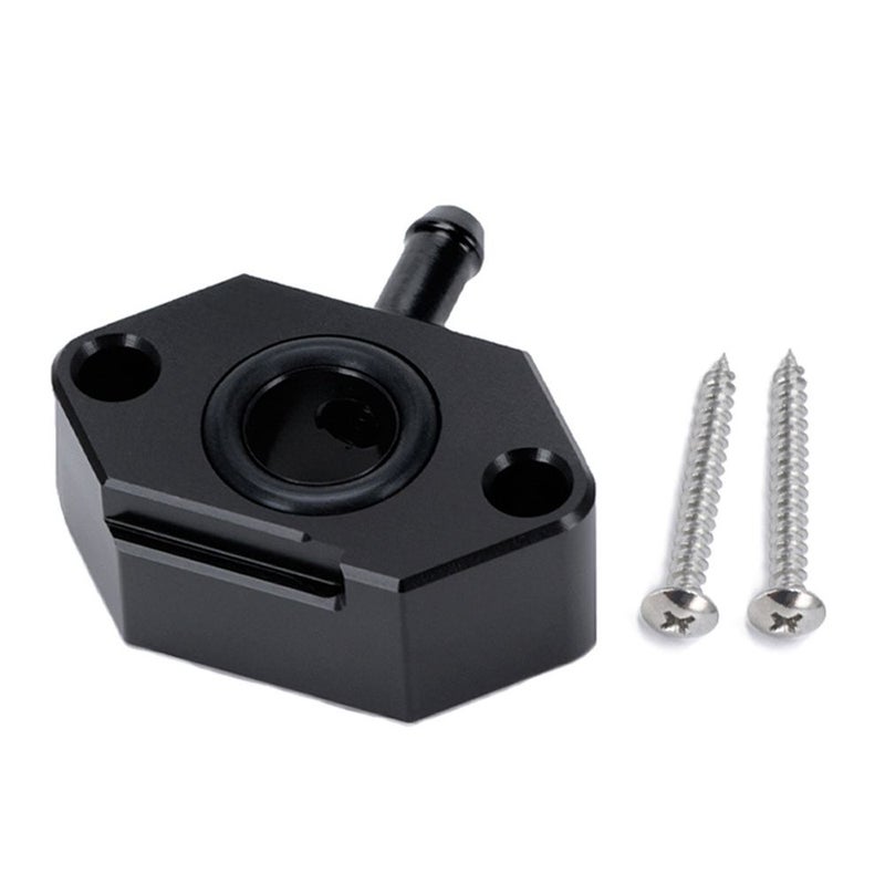 1 Piece Aluminum Boost Sensor Adaptor Kit Black For Audi Vw Skoda 1.2 1.4 1.6 1.9 2.0 Engines Compatible Car Part With Installation Screws And O Ring - Image 4