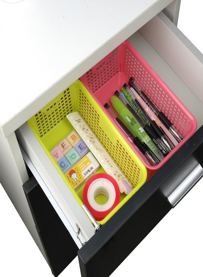 Kekow Plastic Countertop Storage Baskets Organizer, Pack of 6 - Image 5