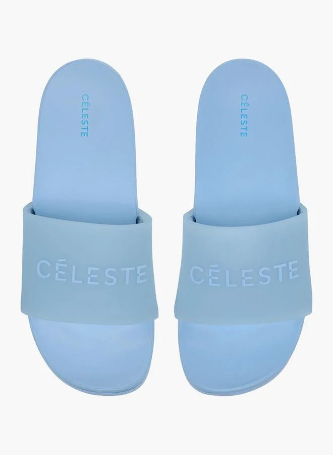سيليست Women Logo Print Slide Slippers