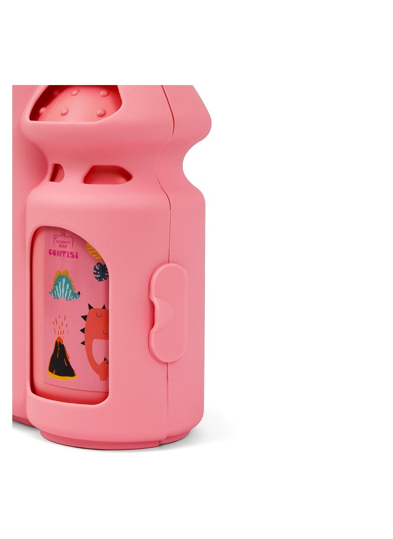 Lunch Box With Bottle-Pink