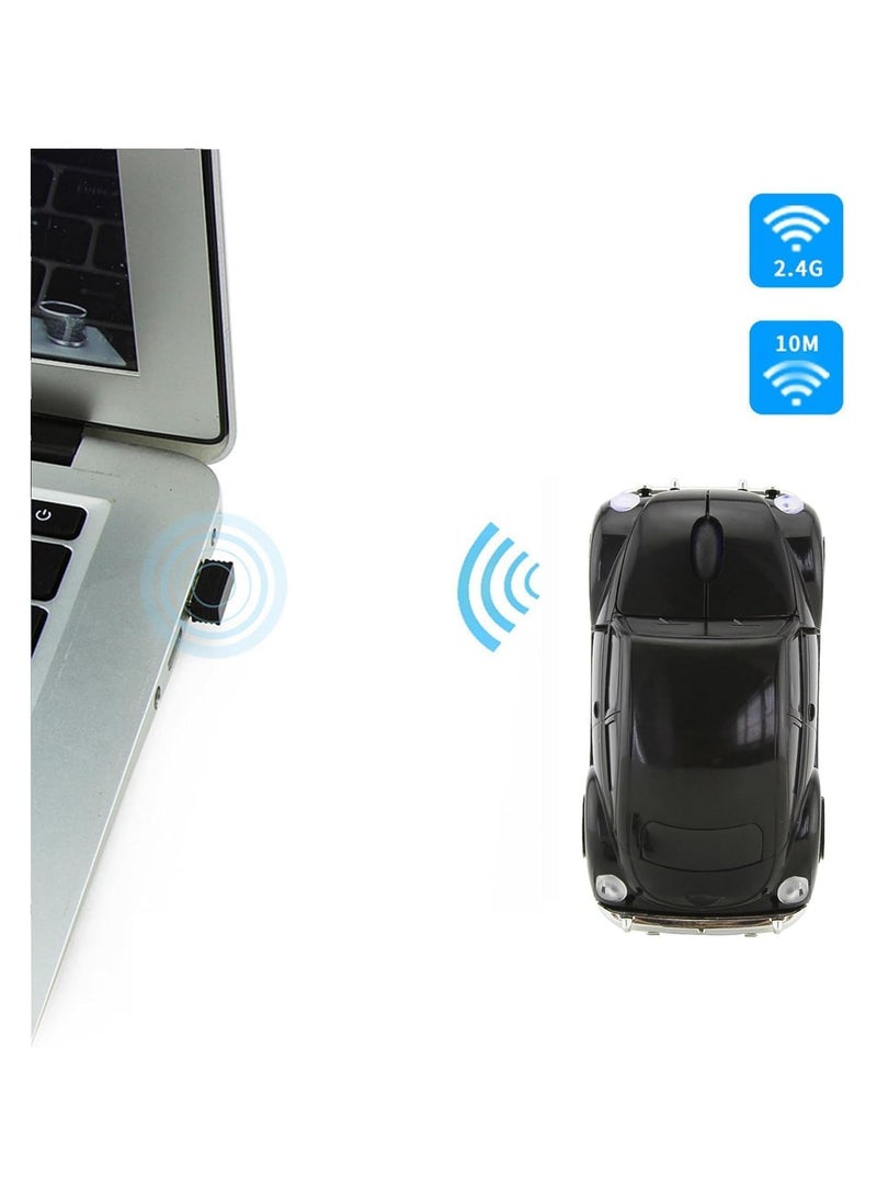general Car Wireless Mouse - 2.4GHz Sporty Car Shape Optical Mouse with USB Receiver, Ergonomic and Cool Wireless Mouse for PC/Laptop/Mac/Computer Gaming - Image 3