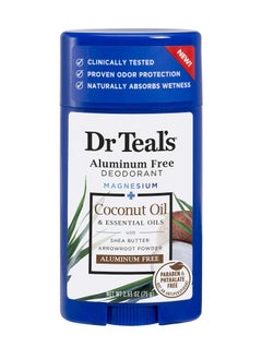 Dr Teal's Aluminum Free Deodorant Coconut 75G