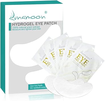 Lunamoon Eye Lash Extension Pads 100 pairs Under Eye Pads for Lash Extensions Lint Free Lash Pads Extension Eye Pads - Image 1