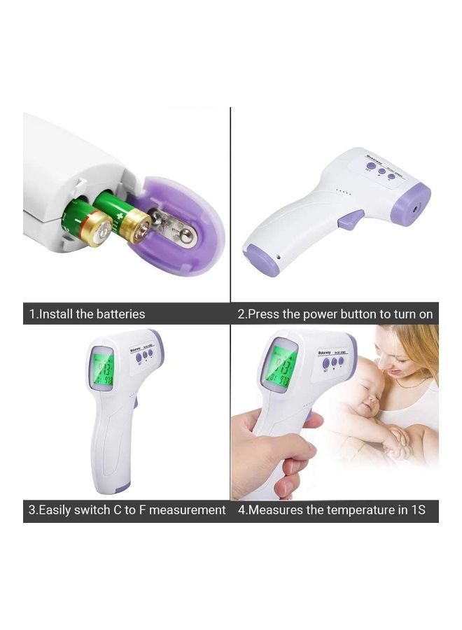 NIBEMINENT Non Contact Infrared Digital Thermometer Body Forehead Temperature Gun - Image 2