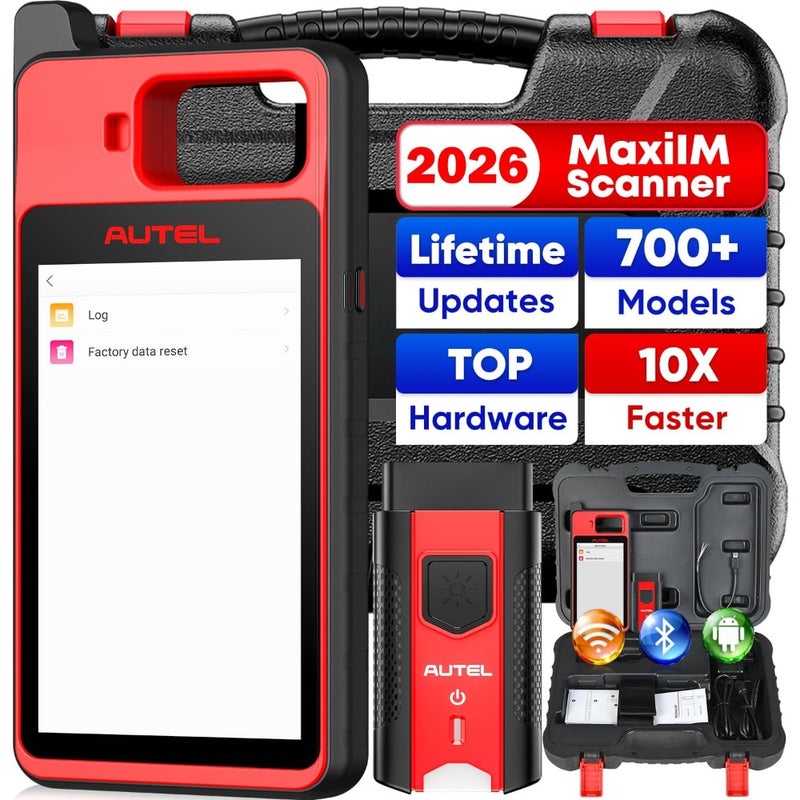 MaxiIM KM100 X Scanner For IM508S PRO, KM100, KM100E Lite Automotive Key Programmer 2026 Version Bluetooth USB Connectivity Diagnostic Tool for Car Keys - Image 1