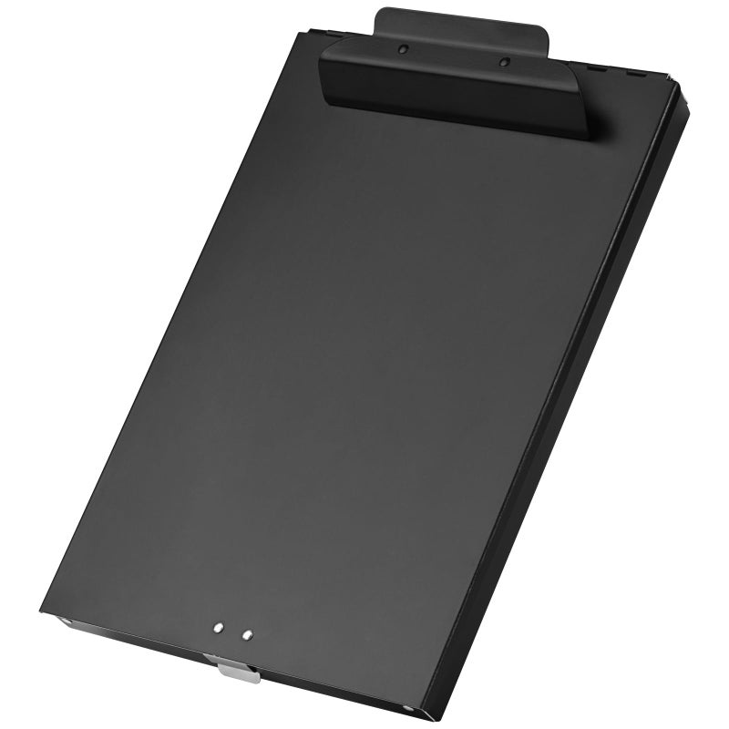 ZCZN Recycled Aluminum Storage Clipboard, Clipboard Box, Form Holder, Suitable for School, Office, Jobsite or Medical Staff, 9.25 x 13.78 Inches, Black - Image 5