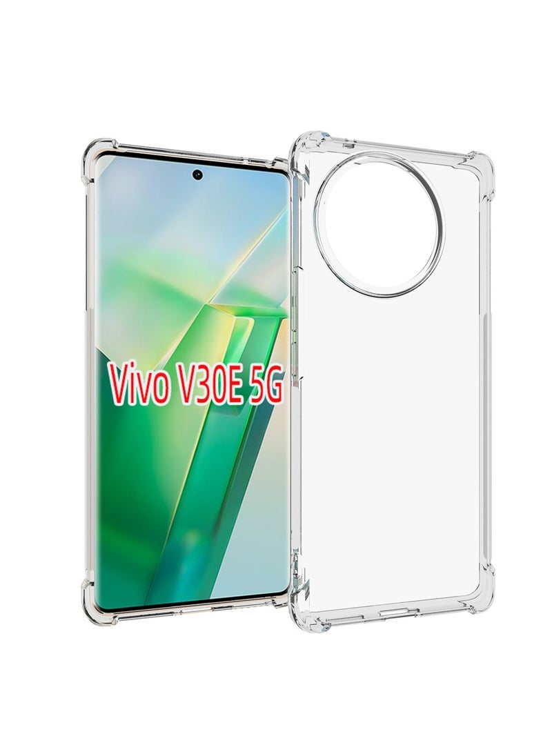 X-level for Vivo V30e 5G Case,[Scratch Resistant] Crystal Clear Back Cover [Shock-Absorbing Corners] Shockproof Drop Proof Protective Phone Case Cover for Vivo V30E 5G  - Image 5