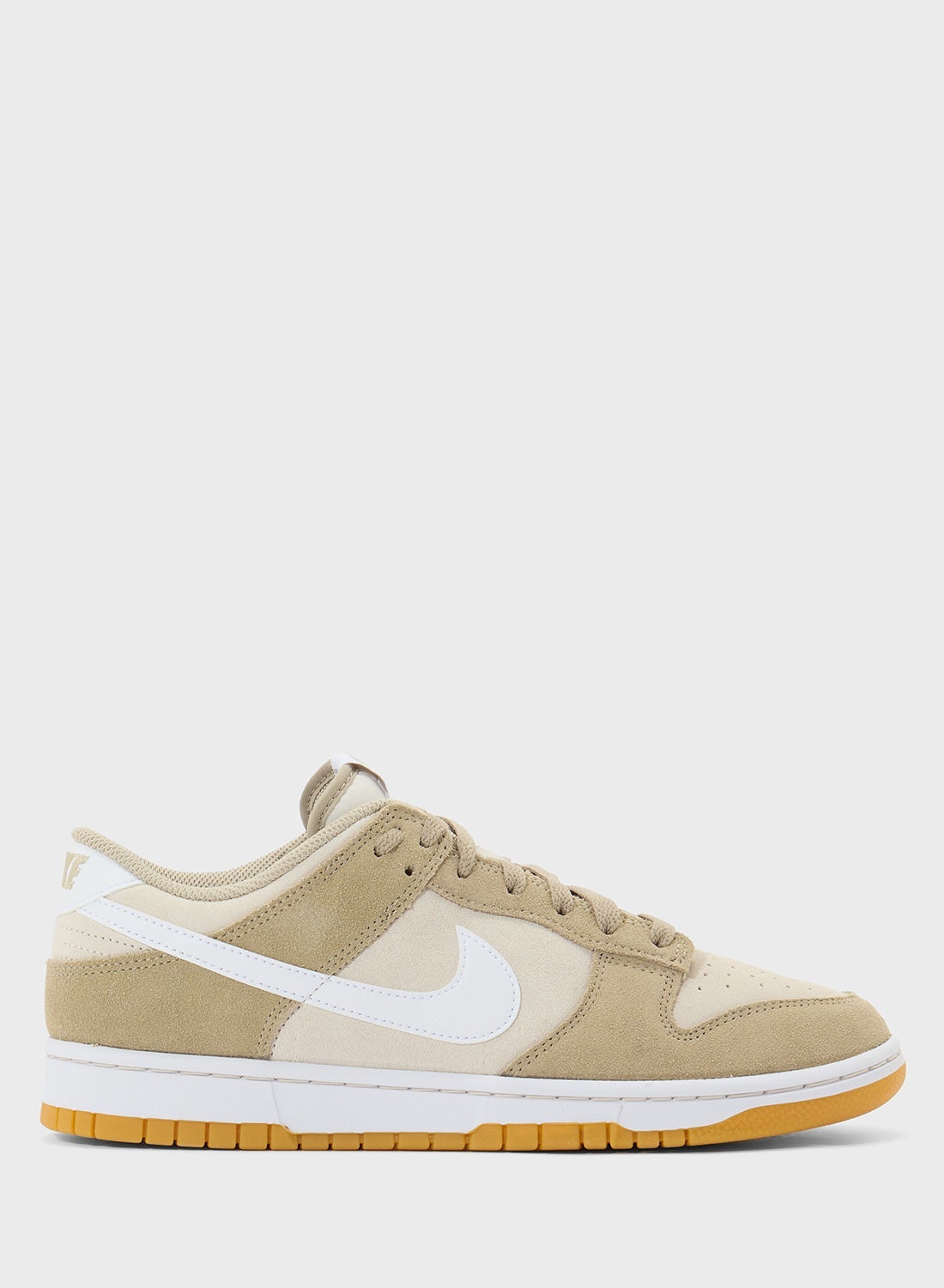 dunk low white beige