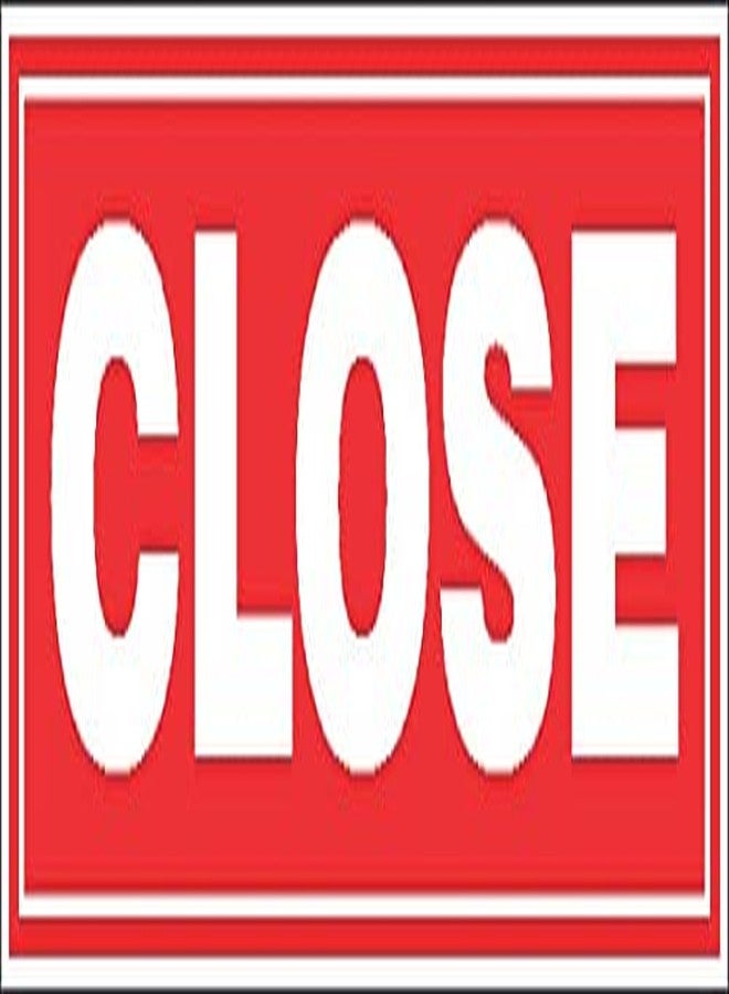 NS INVENTIVENESS - Open and Close Sign Board For Shop PVC Sticker (Rectangle, 6 inch X 2 inch) Multicolor3 - Image 2