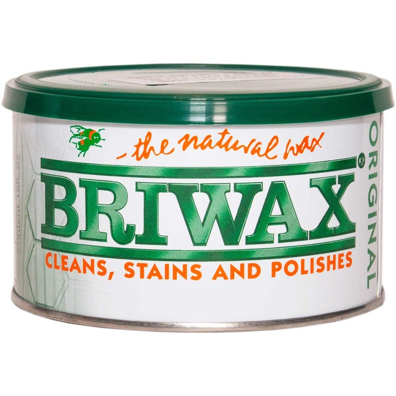 Briwax Briwax Darkbrown Brown Dark Furniture Wax, Cleans, Stains, and Polishes, 16 Ounce  - Image 1