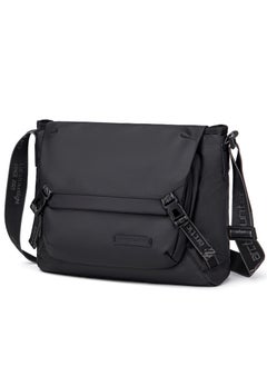 ARCTIC HUNTER Premium Shoulder Laptop Bag Water Resistant Polyester Unisex Shoulder Sling bag for Travel Business School College K00528 Black  - Image 1